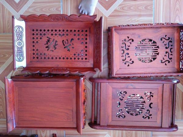 khay trà gỗ hương loại 1
