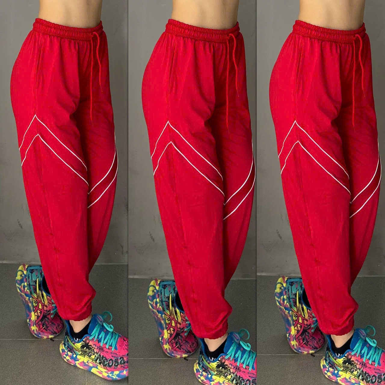 Quần jogger dài thể thao chất thun lạnh co giãn 4 chiều