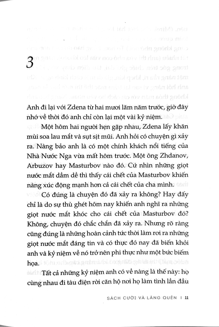 Tiểu thuyết - Sách Cười và Lãng Quên - Tác giả Milan Kundera