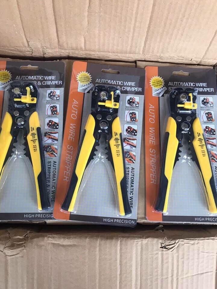 Kìm tuốt dây điện, ép cos