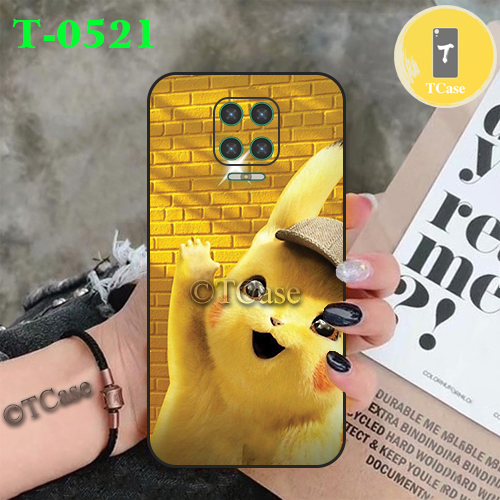 [HCM]Ốp lưng Vsmart Aris/ Aris Pro dẻo đen in hình Pikachu