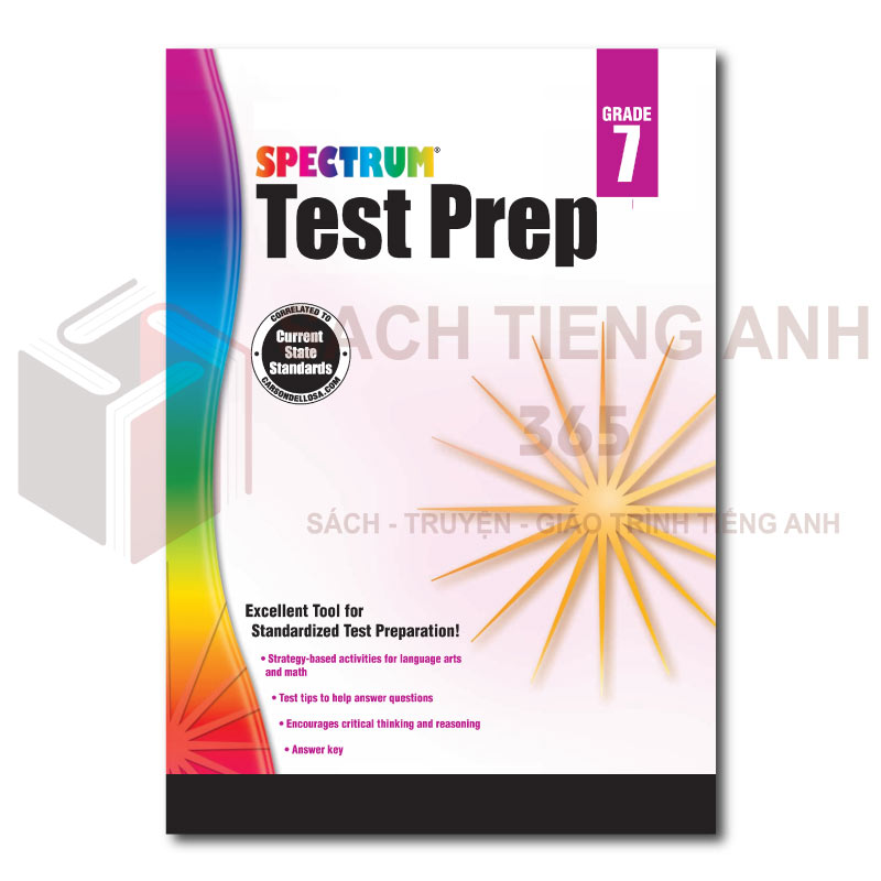 Grade 7 - Spectrum: Math, Reading, Writing, Test Prep, Language Arts 7
