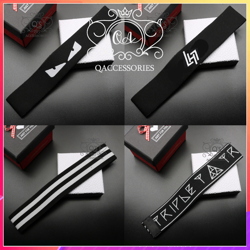 Băng đô thể thao nam nữ đeo trán chặn mồ hôi tập gym yoga KPOP Hàn Quốc bản nhỏ UNISEX Headband QACCESSORIES HA180501