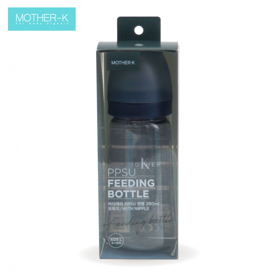 BÌNH SỮA PPSU HÀN QUỐC MOTHER-K 280ML (XANH)