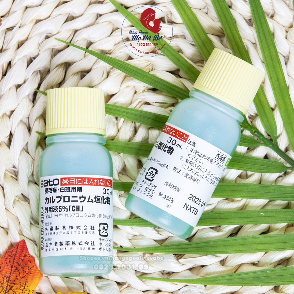 Kích Mọc tóc thảo mộc Sato Nhật 30ML