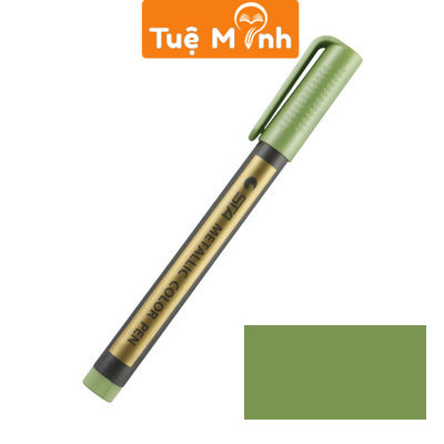 Bút dạ Marker nét 2mm màu nhũ Sta Metallic, bút viết Calligraphy, tiêu đề trên nhiều chất liệu