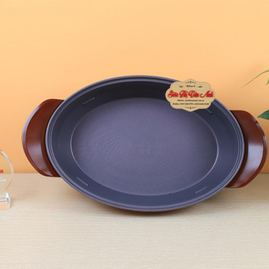 Chảo lẩu cá Shachu CS-E có vỉ hấp