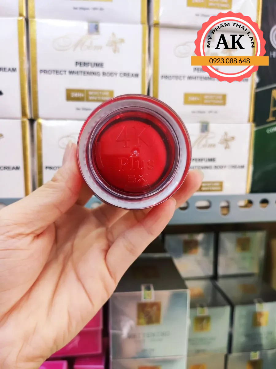 KEM 4K ĐỎ PLUS 5X GIẢM MỤN THÁI LAN 20GR [ CHÍNH HÃNG ]