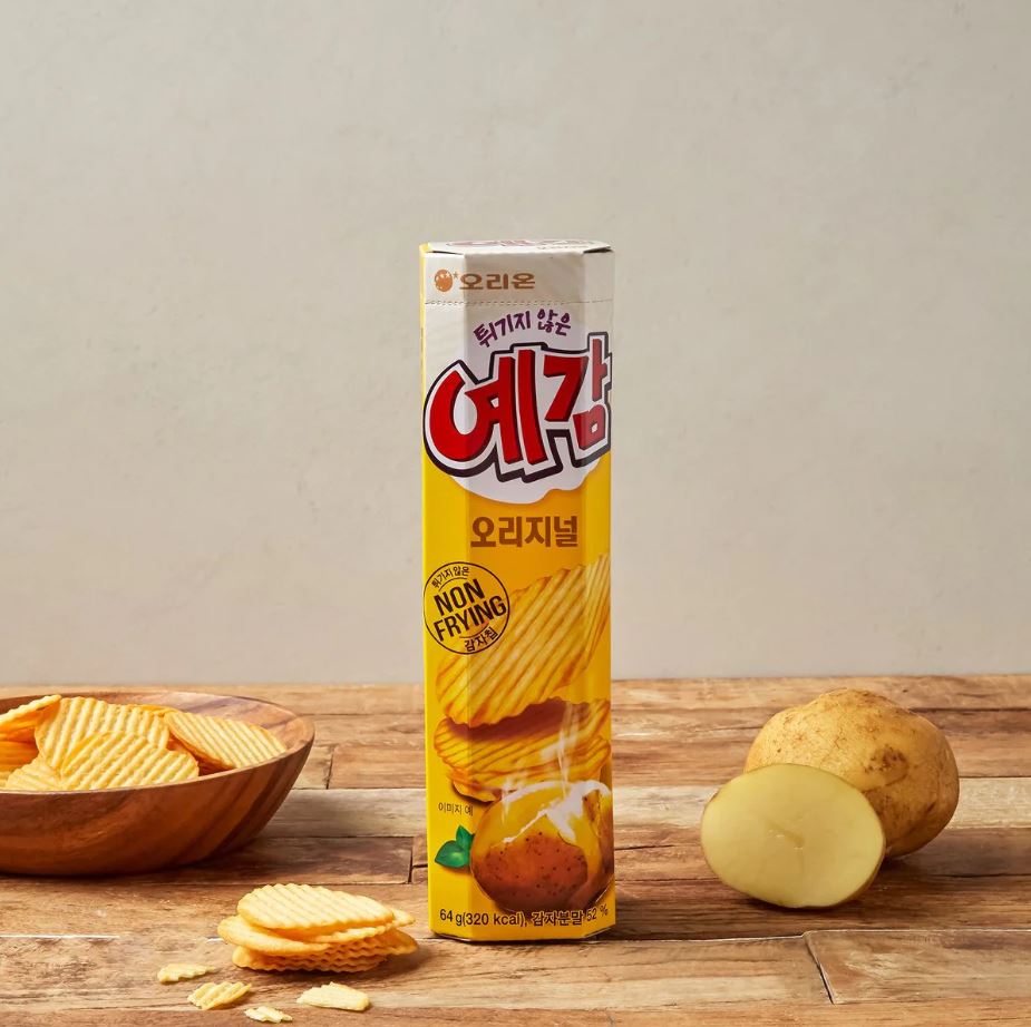 Snack Yegam Cheese Potato Chips 64g (Hàn Quốc)
