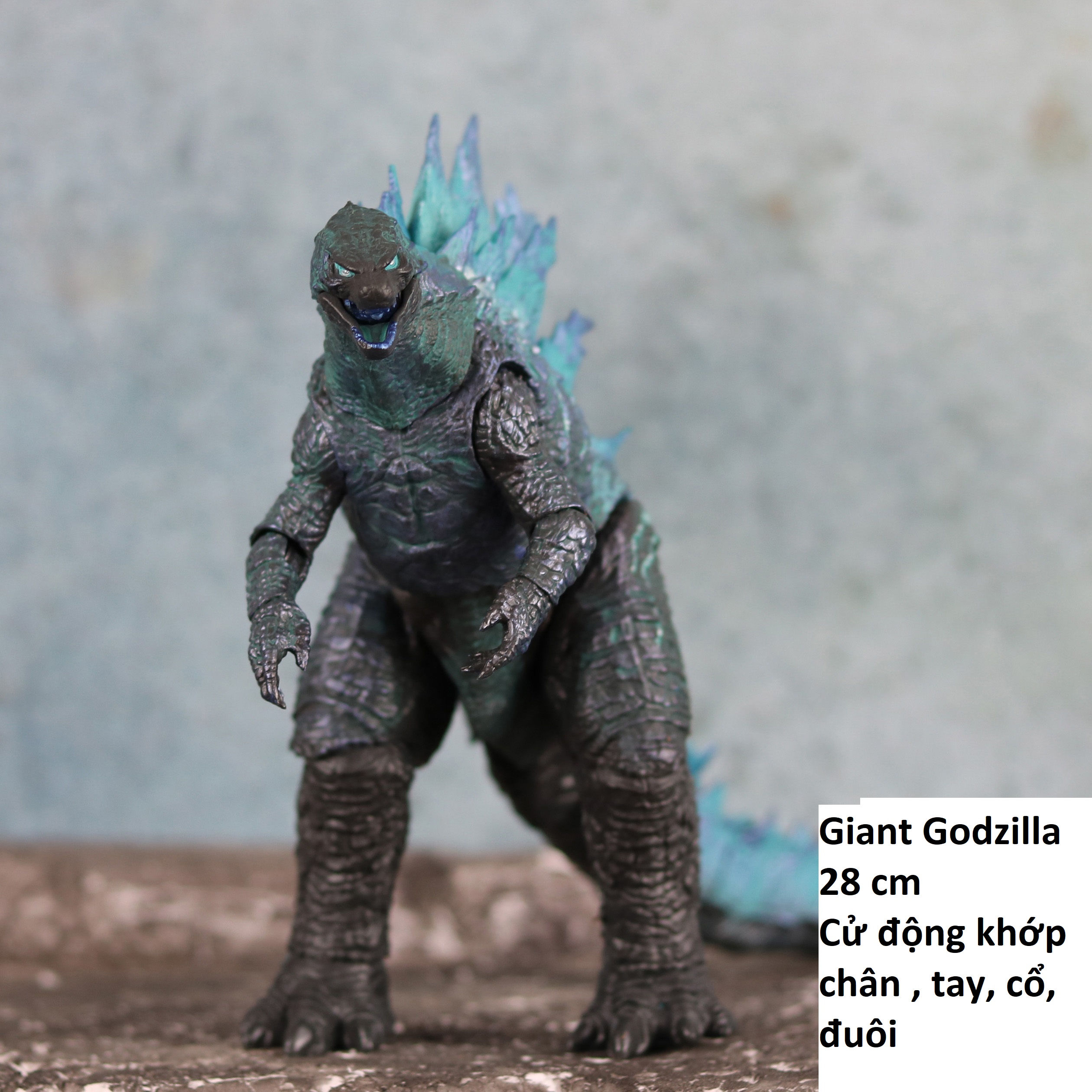 [Ảnh thật] Mô hình GIANT GODZILLA cao 28cm - Đồ chơi mô hình cho bé