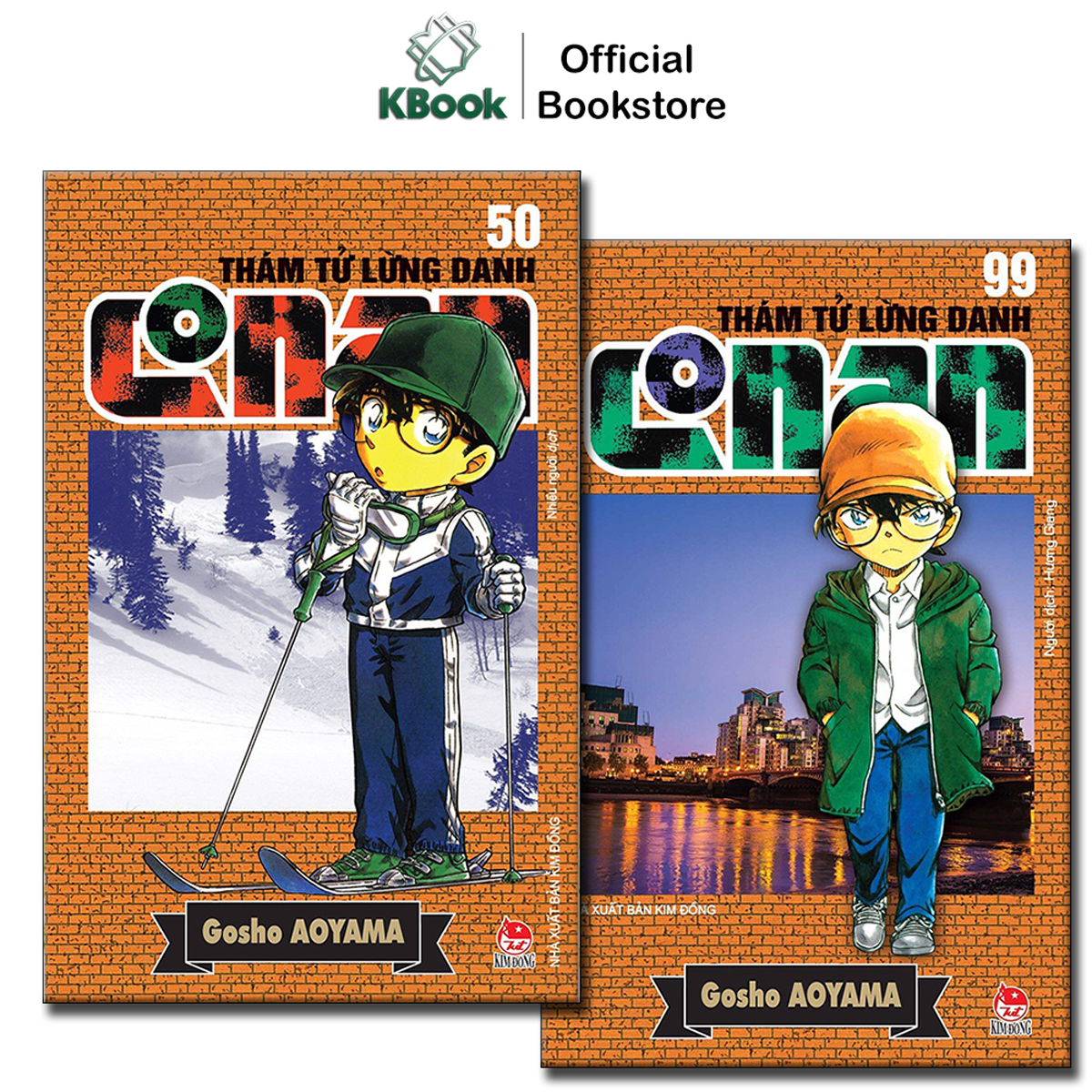 Truyện Tranh - Thám tử lừng danh Conan ( Từ tập 50 - Tập 99, lẻ cuốn tùy chọn ) - Kim Đồng
