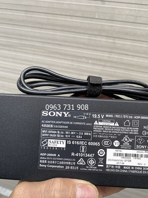 Dây nguồn tivi sony 19.5v 10.26a