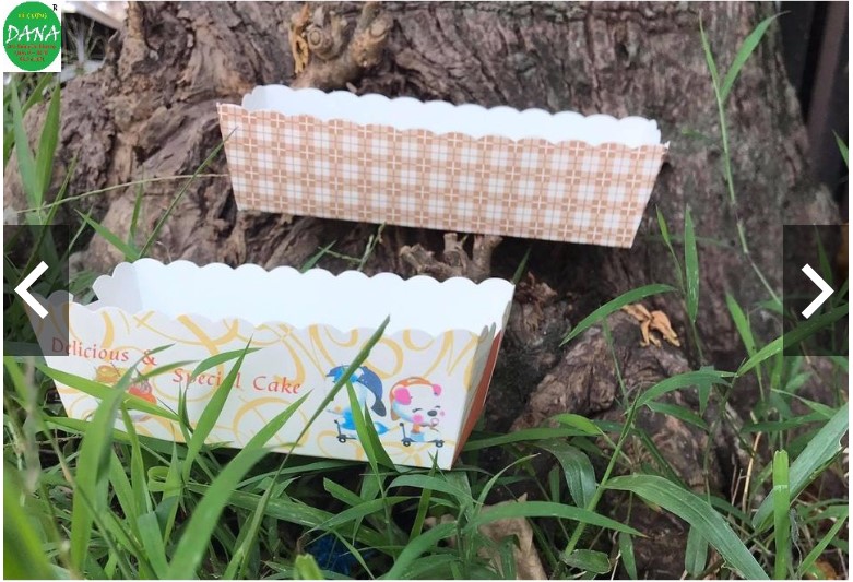 Cup giấy chữ nhật set 10 cái