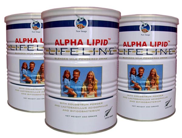 Combo 3 lon sữa Non Alpha Lipid Lifeline Chính Hãng New Zealand 450g