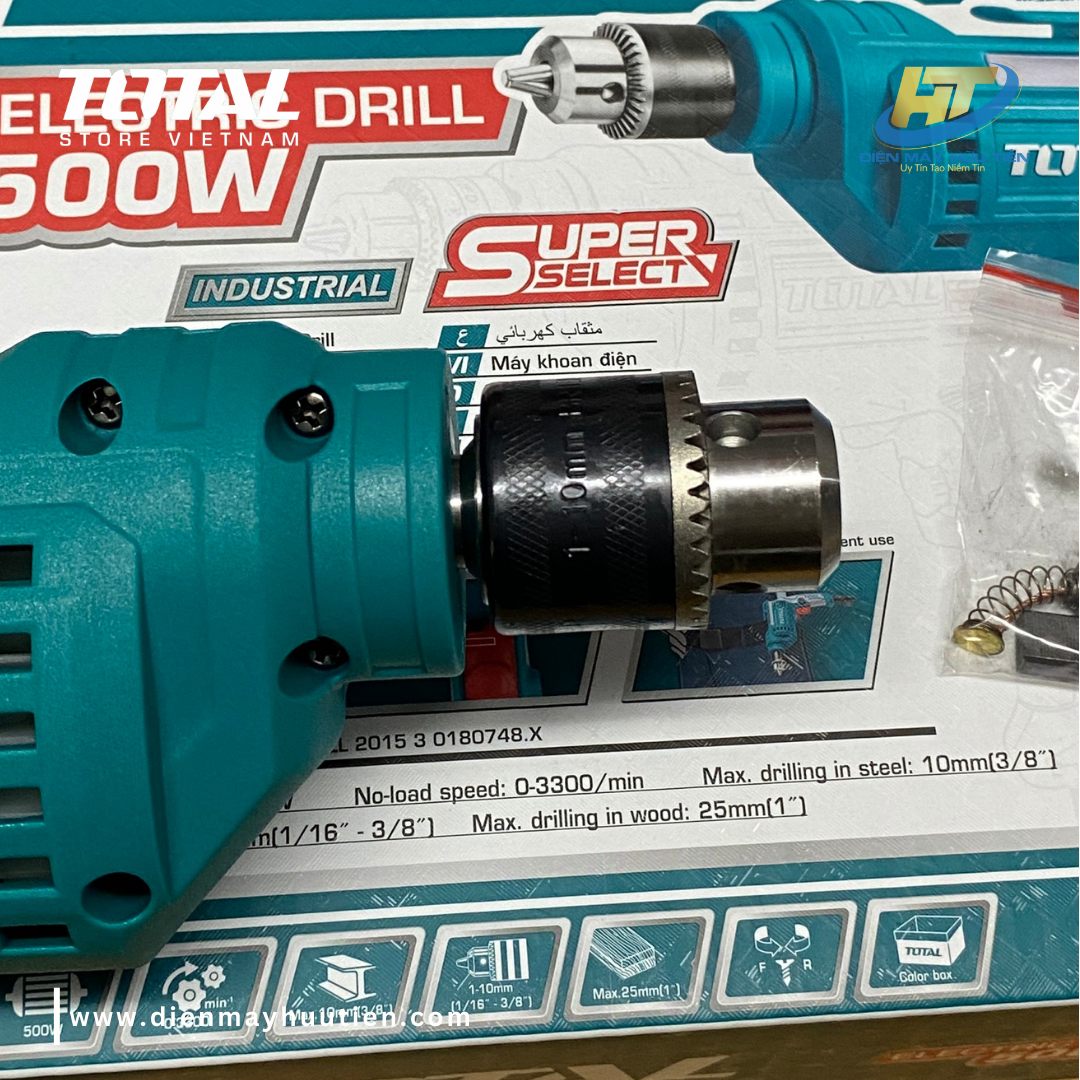 Máy khoan điện Total 500W TD2051026E