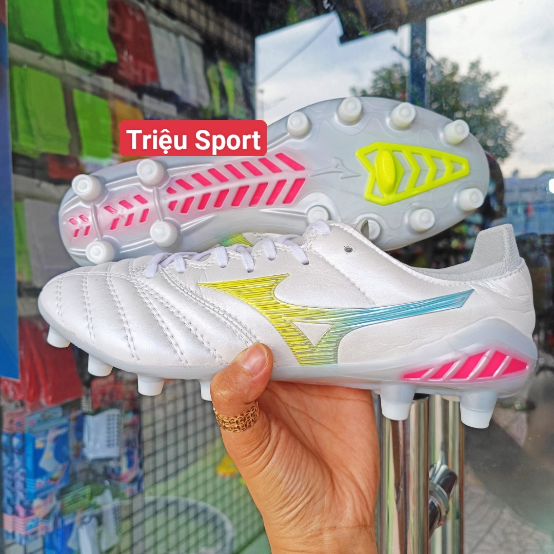 giày đá bóng mizuno neo 3 fg +tất+hộp