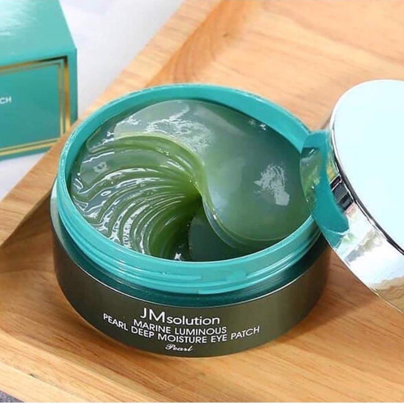 Mặt nạ mắt ngọc trai sáp ong jm solution eye patch