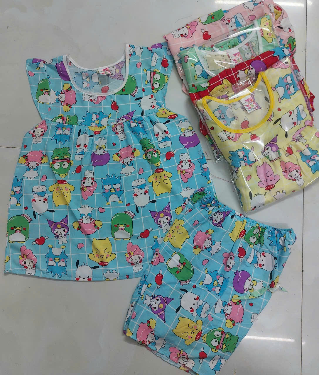 [HCM]Bộ tole bé gái (18-22kg) (giao màu ngẫu nhiên)