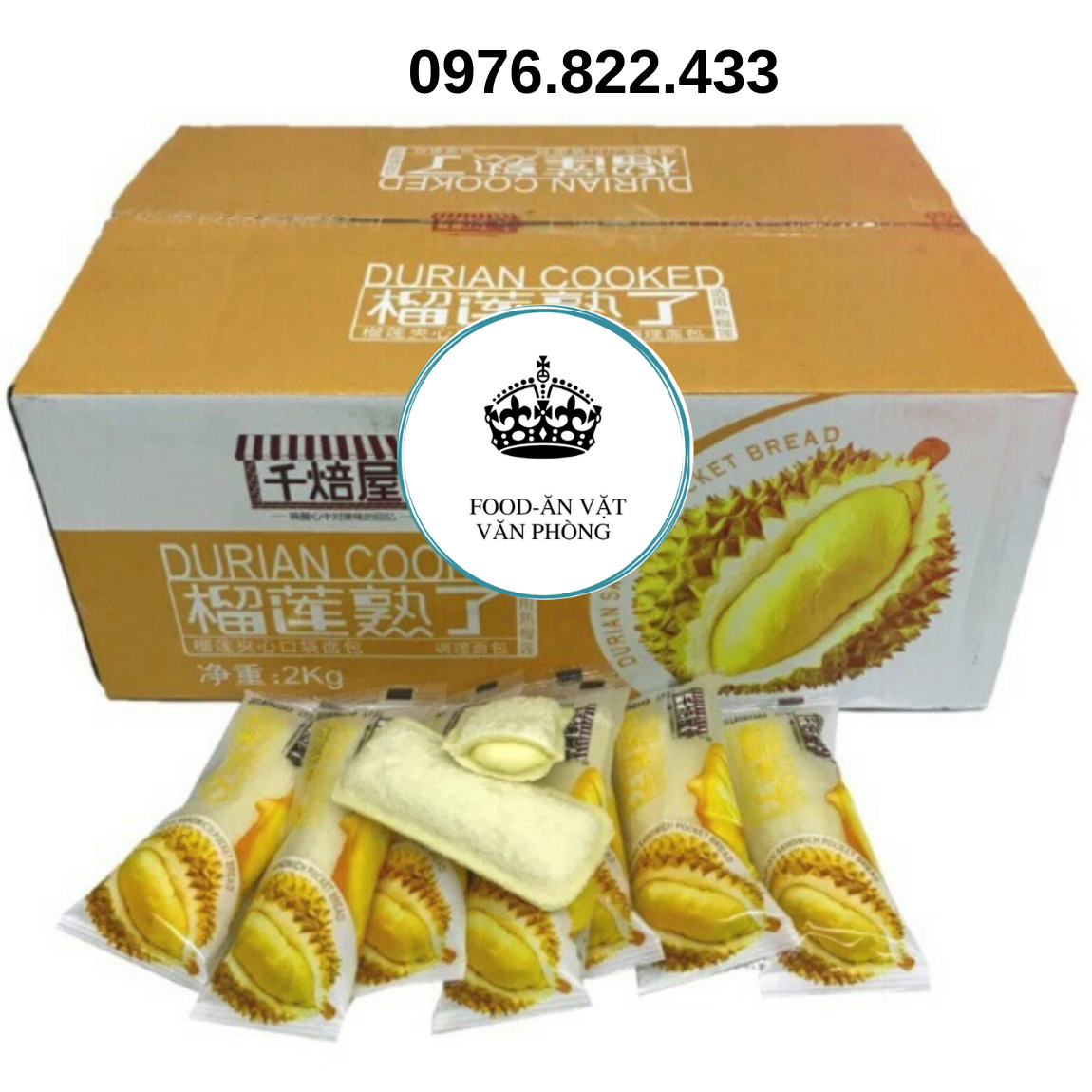 10 cái bánh sữa chua nhân sầu riêng