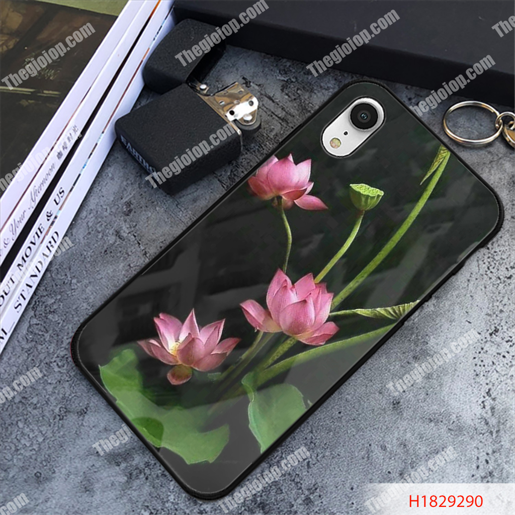 ỐP IPHONE, SAMSUNG TRÁNG GƯƠNG HÌNH HOA SEN
