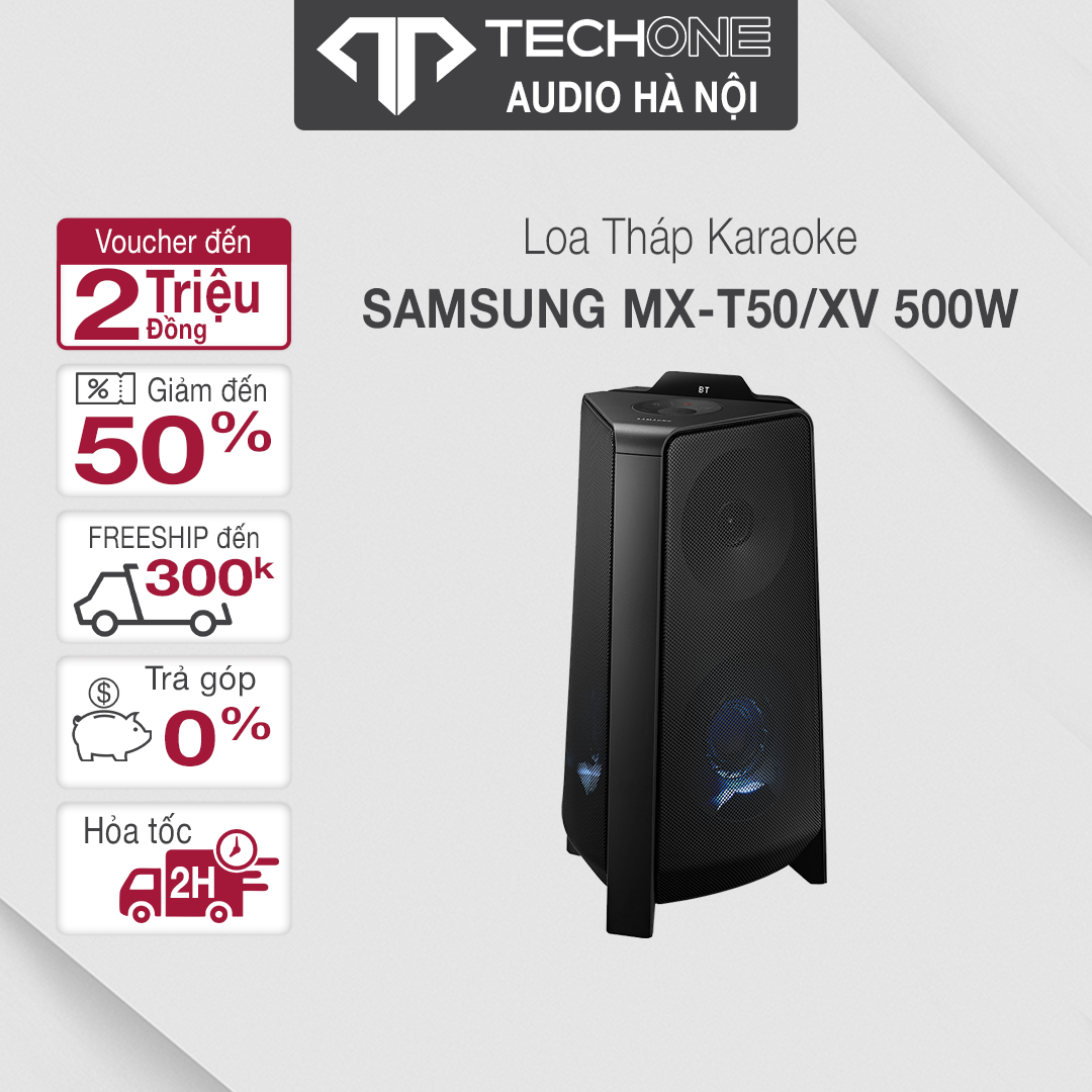 Loa tháp samsung mx-t50/xv 500w tặng kèm mic hát không dây