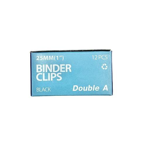 Double A Kẹp Bướm 25 mm (12 cái) Combo 3 hộp