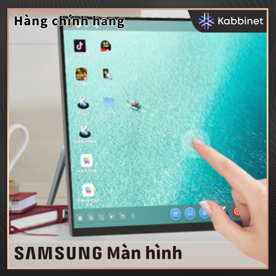 Kabbient Màn Hình Chơi Game Di động Ips 3840x2160 Màn Hình Di động 133 Inch 4k Uhd Màn Hình Cảm 8671