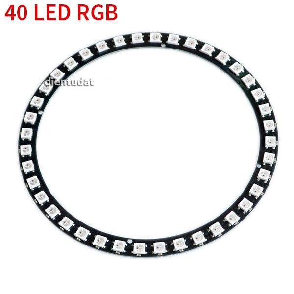 [HCM]Vòng 40 LED RGB WS2812 5050
