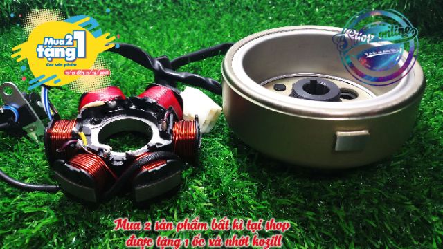 Lửa 6 Cục Và Qua Lăng Max 3 Cựa Dày Cho Dream Wave