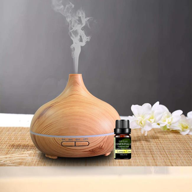 Pure lemon lime essential oil