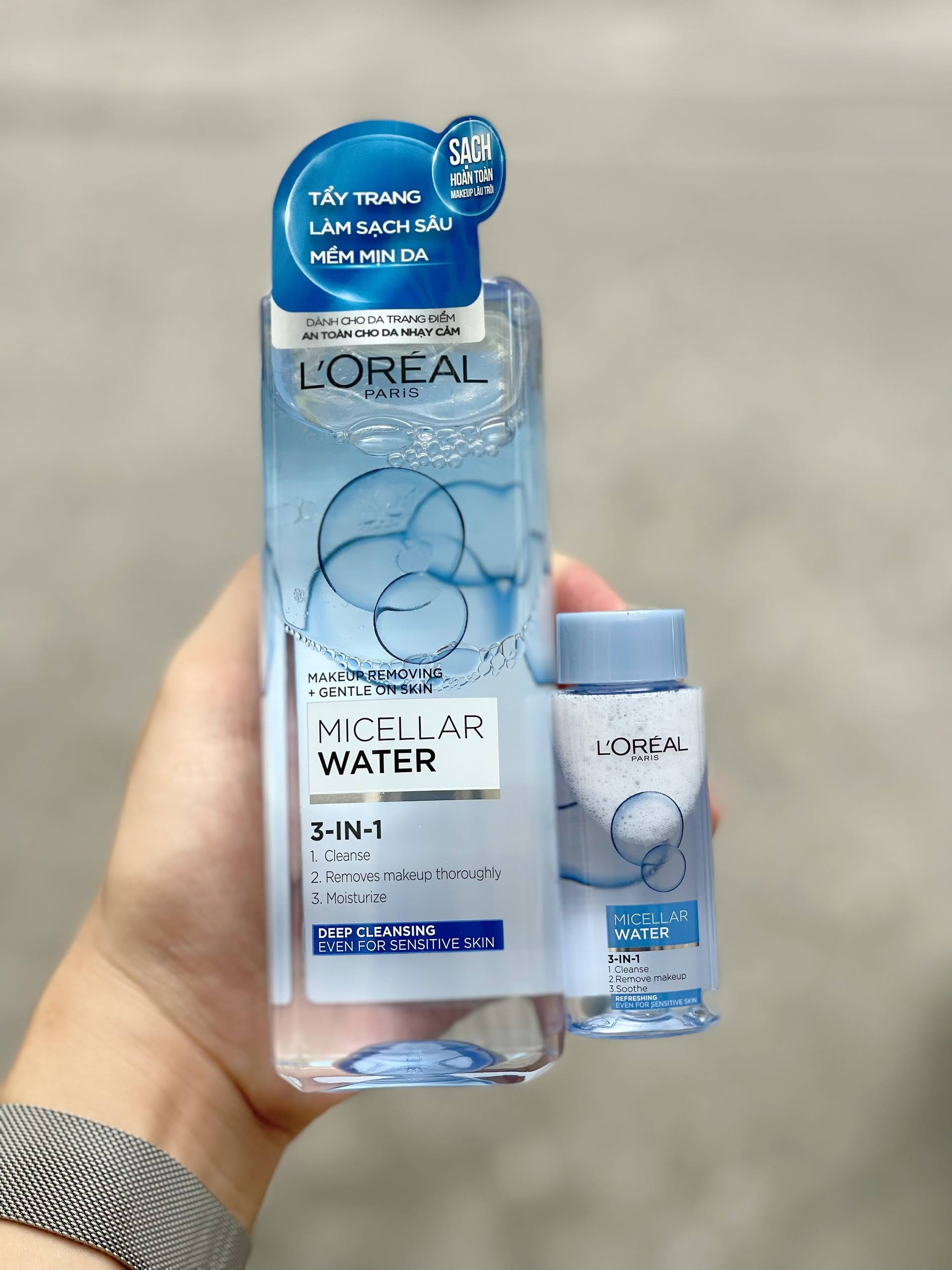 Nước tẩy trang Loreal - L'Oreal Paris 3-in-1 Micellar Water