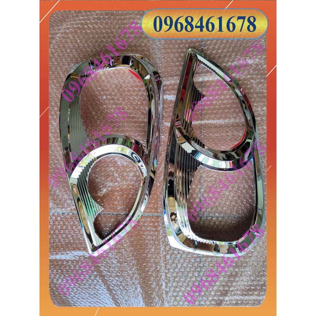 Ốp mạ đèn pha Lacetti 04-09 (Ốp viền) (Giá 1 bộ)