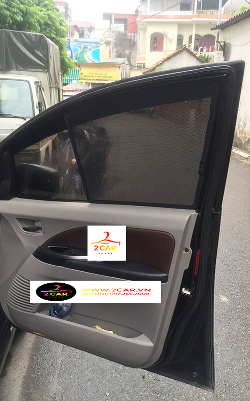 [RÈM LOẠI 1] Rèm Che Nắng Nam Châm Xe Mitsubishi Grandis Chuẩn Form Se Khít