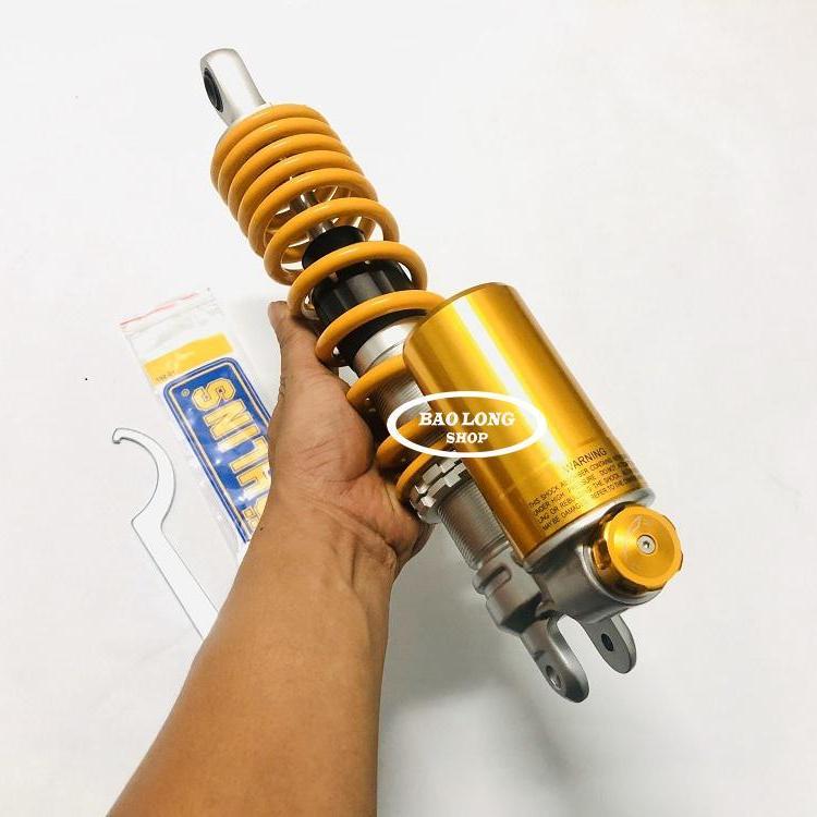 Phuộc OHLIN.S bình dầu dưới tem Xanh gắn Vario,Click