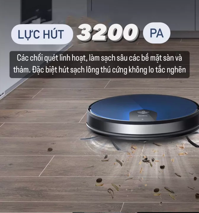 Robot hút bụi lau nhà KAW / TLC Deebot T8 Max