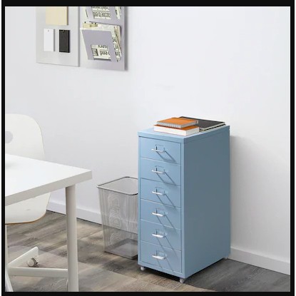 Tủ sắt 6 ngăn HELMER IKEA chính hãng