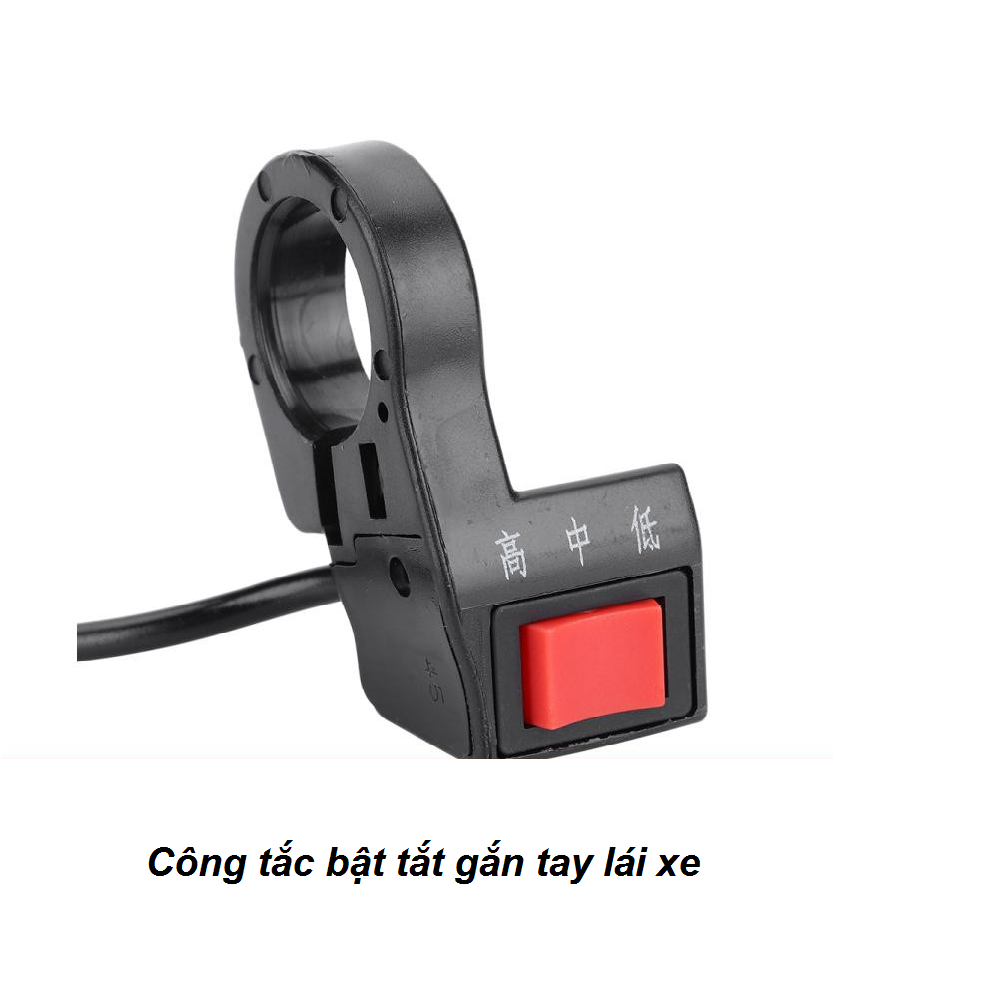 Công tắc bật tắt gắn ghi đông