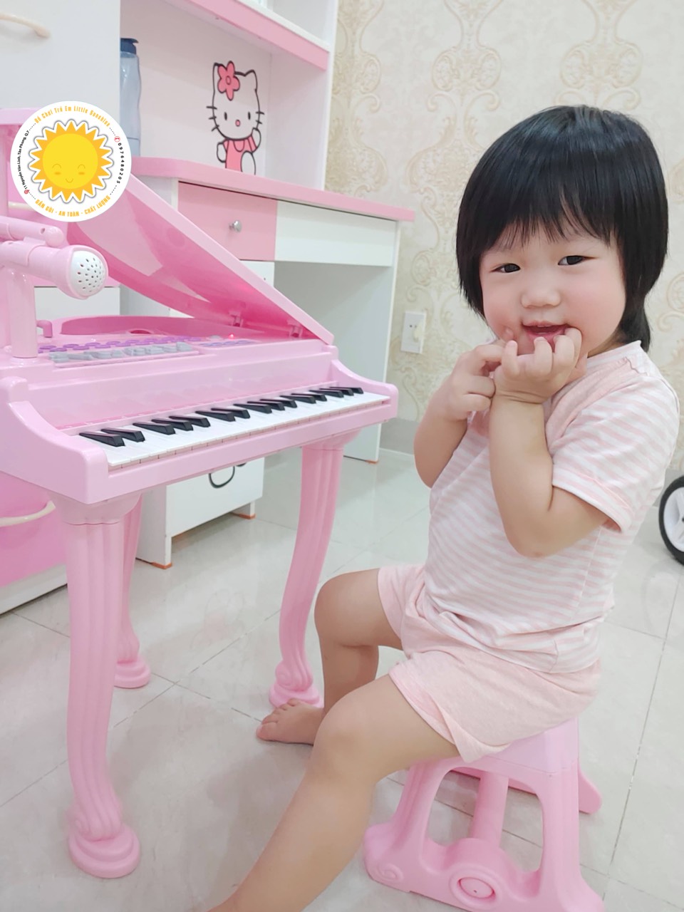 Đàn piano có micro cho Bé size lớn B01