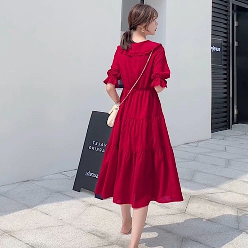 ĐẦM ĐỎ CỔ BÈO, 3 TẦNG MS07 (có ảnh thật)
