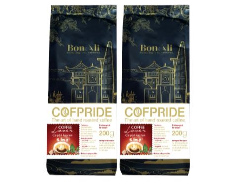 COMBO 2 TÚI 200G CÀ PHÊ COFPRIDE LOVER 3 IN 1 - THƠM NGON (200G/ TÚI)