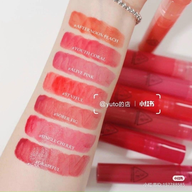 [HOÀN TIỀN 15%]Son Bóng 3CE SYRUP LAYERING TINT