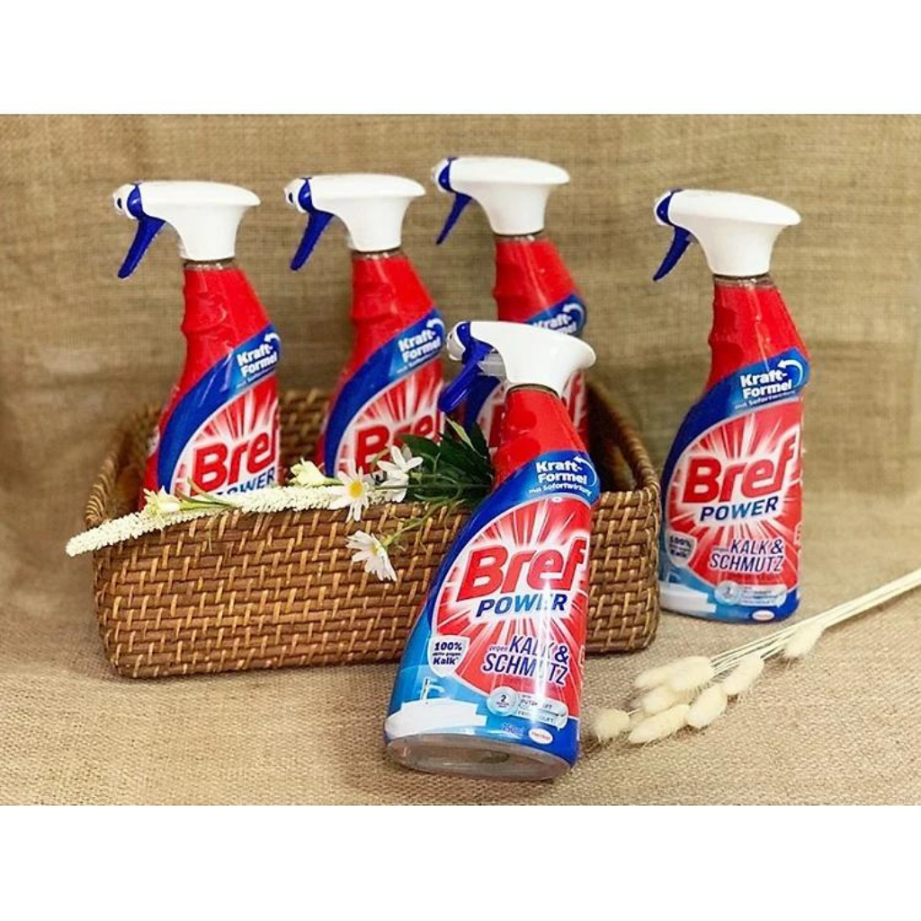 Xịt tẩy rửa đa năng Bref Power 750ml của Đức tẩy sạch dầu mỡ nhà bếp ...
