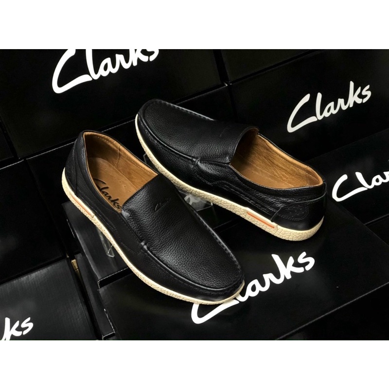Giày lười da bò Clarks Made in Thái Lan.