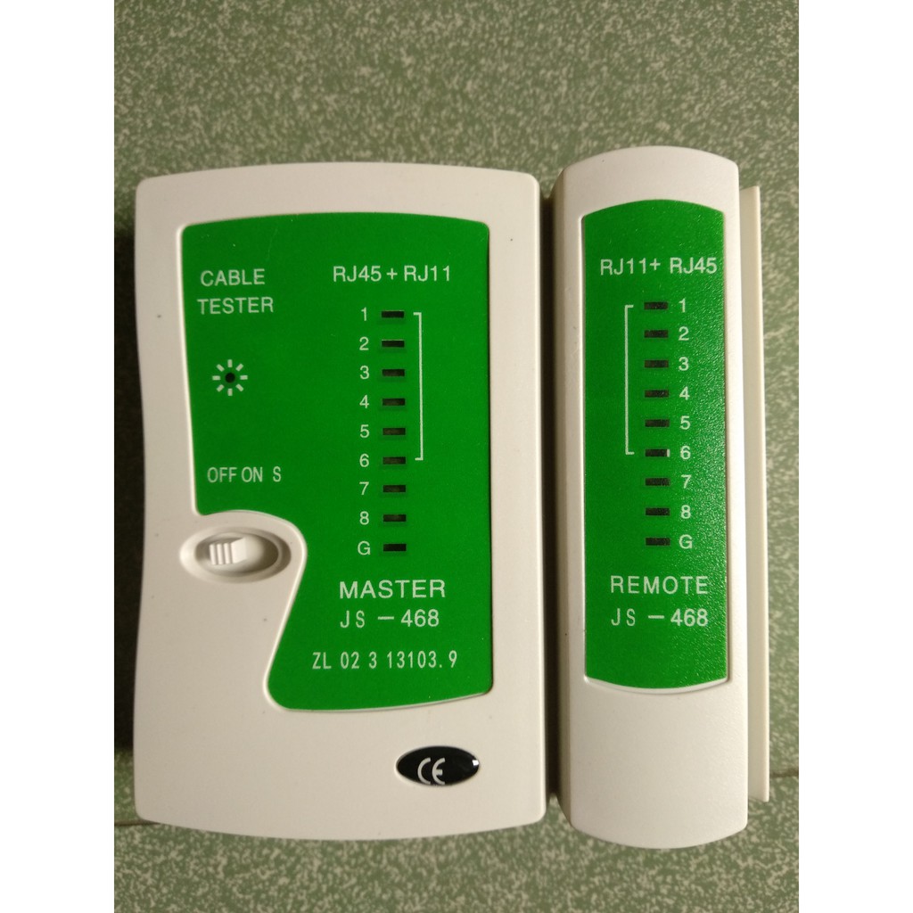 Hộp test mạng có sẵn pin - bộ test rj45 - kiểm tra dây mạng