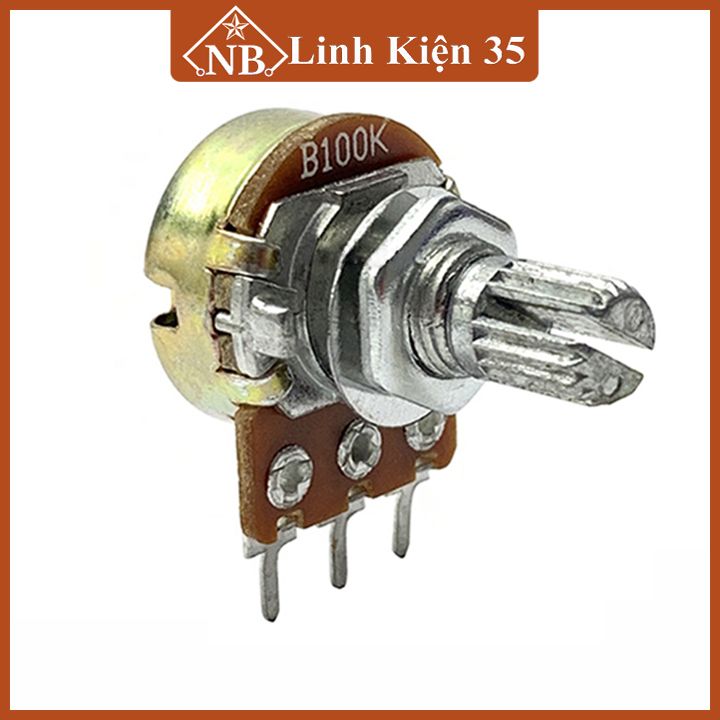 Triết áp đôi 6 chân ( núm chỉnh volume kép chất lượng )