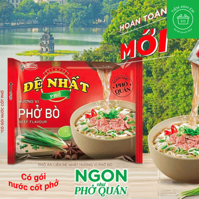 Phở bò Đệ Nhất Acecook gói 65g