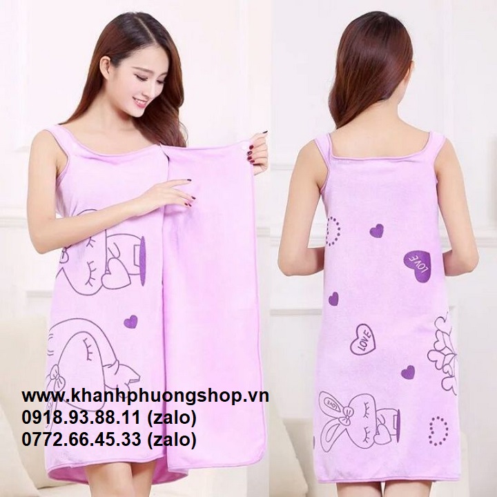 [HCM]khăn tắm áo choàng - khăn tắm áo choàng