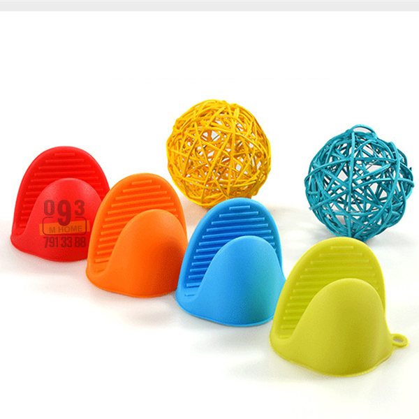 Finger Grip, Silicone anti scalding gloves, Thicken Food Grade ,Bowl Folder Kitchen Heat Insulation Take Plate Folder Baking Oven Hand Clip