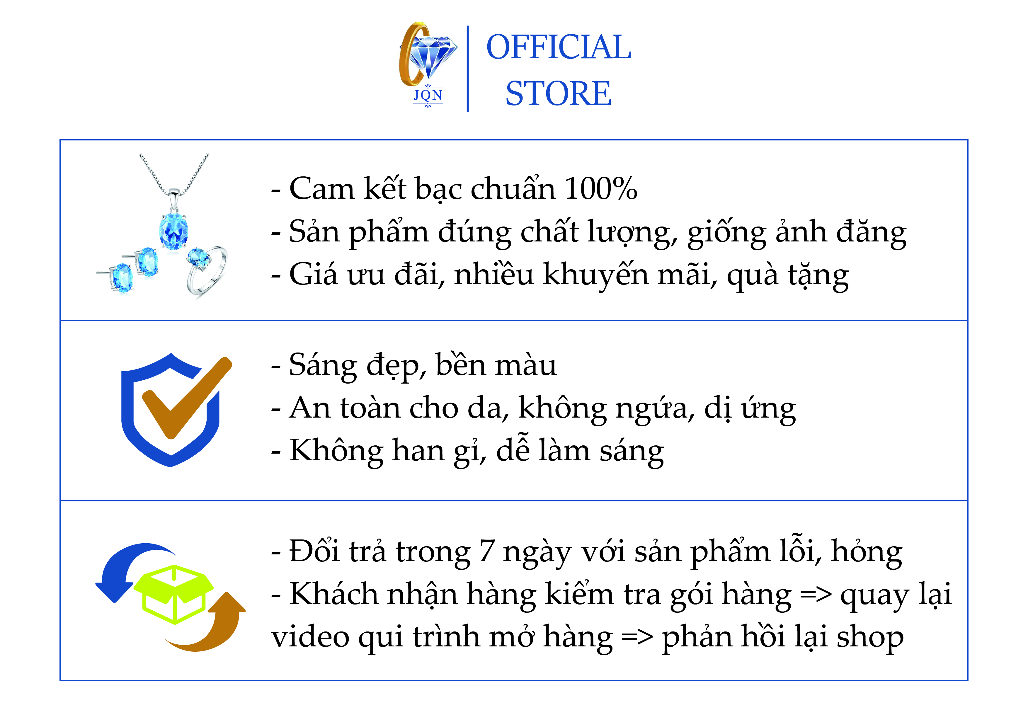 Nhẫn Nữ Bạc Thật JQN Nhẫn Kim Tiền Đính Đá N09