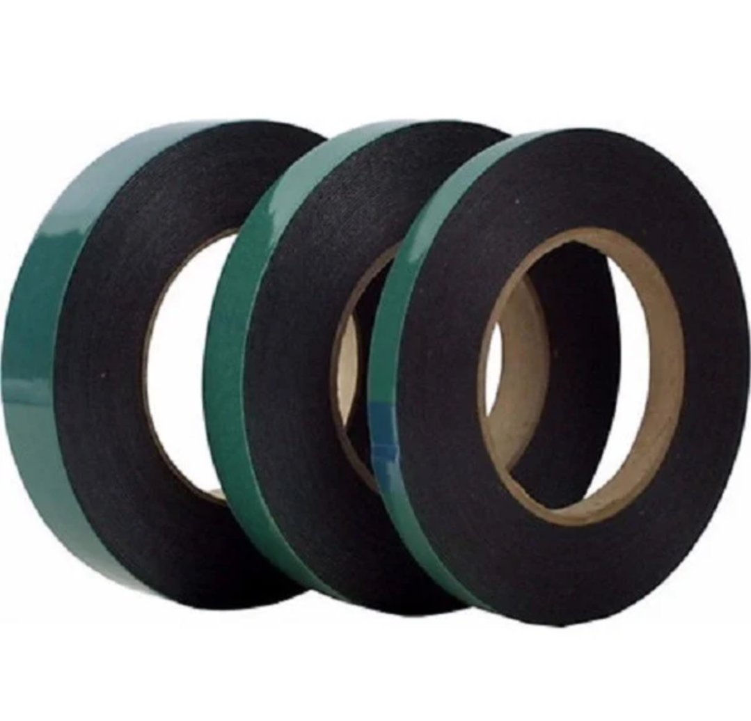 Băng dính xốp xanh 2 mặt loại tốt siêu dính đàn hồi chịu lực tốt 2.4cm - diennuocvutu